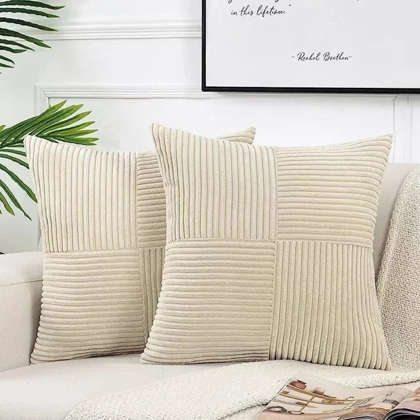 Emi and June | Luxus-Kissenbezüge aus Samt - weich und luxuriös für Sofa und Bett